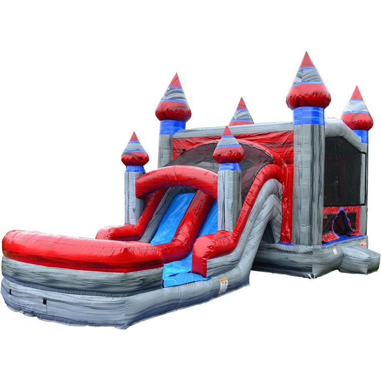 Commercial bounce best sale house water slide